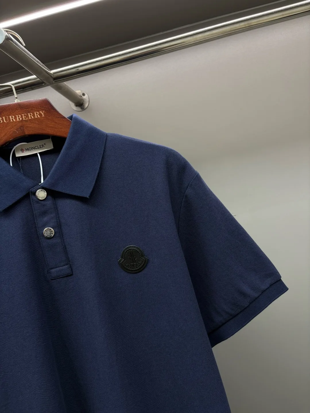 MONCLER New Arrival Polo Same Style 210 ， Factory New Arrival Versatile : Black White Royal Blue Size：S-XXL